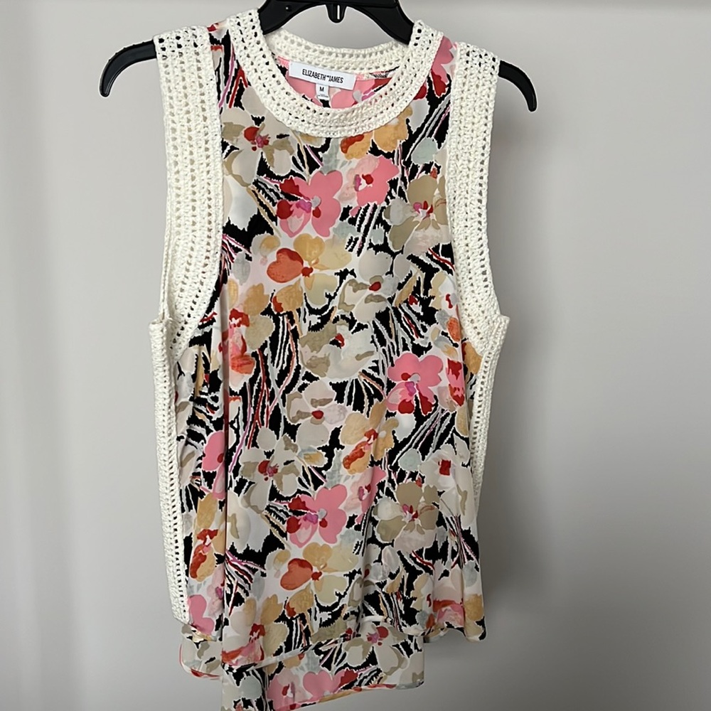 Elizabeth & James Silk Shell - M